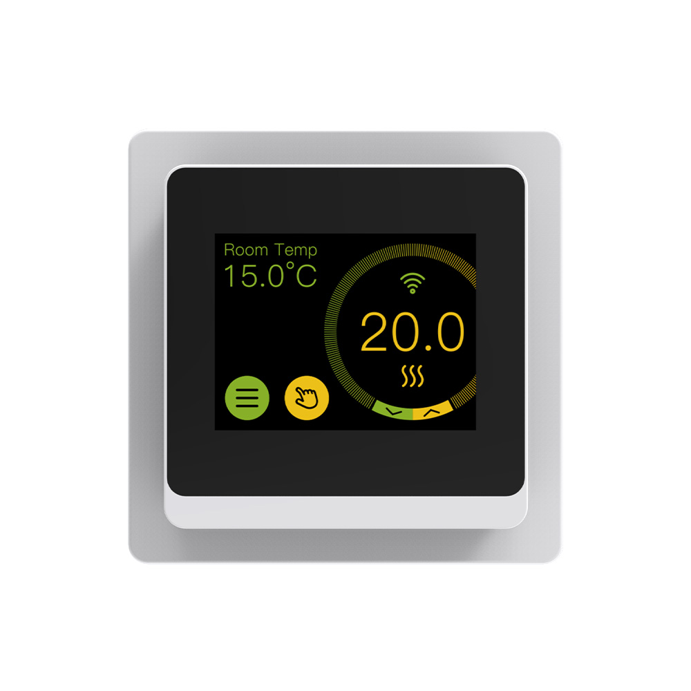 Color screen home thermostat with App